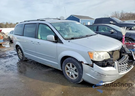 2008 Chrysler Town & Country Touring из США, поврежденный, VIN 2A8HR54P88R609635
